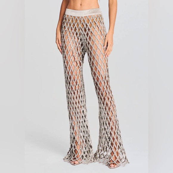 RARE!! Retrofete crystal RYLEE cut out pants